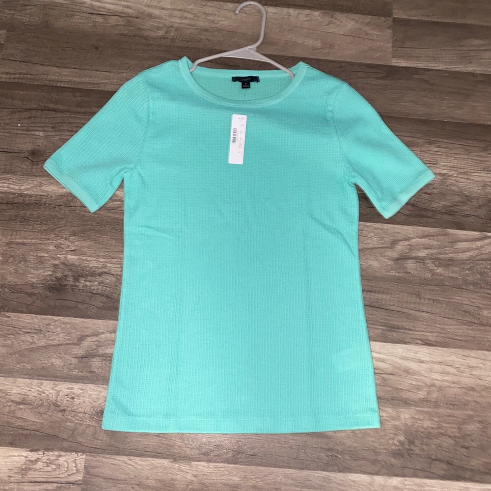 J crew waffle top